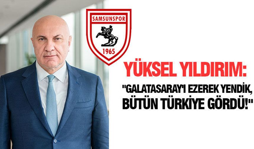 Başkan Yüksel Yıldırım Sessizliğini Bozdu!