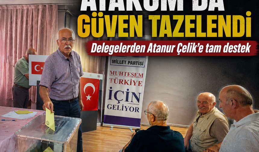Atanur Çelik Yeniden Başkan Seçildi