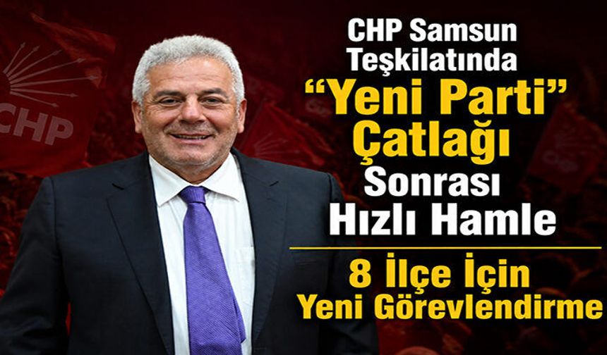 CHP 8 İlçede Yeni Dönem Start Aldı