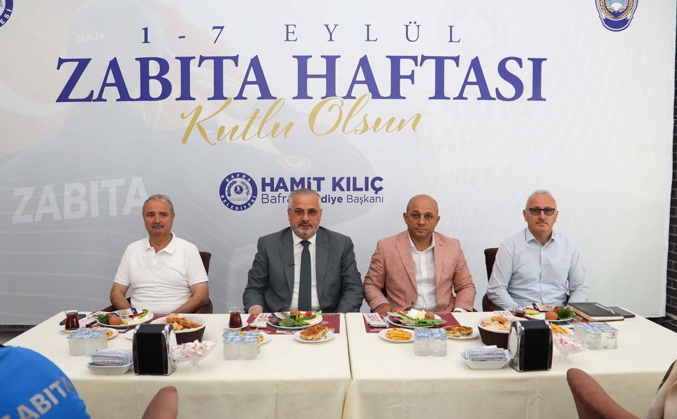 BAŞKAN KILIÇ, ZABITA PERSONELİYLE BİR ARAYA GELDİ