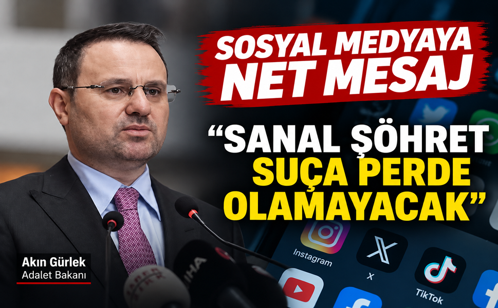 AKIN GÜRLEK’TEN SOSYAL MEDYAYA NET MESAJ