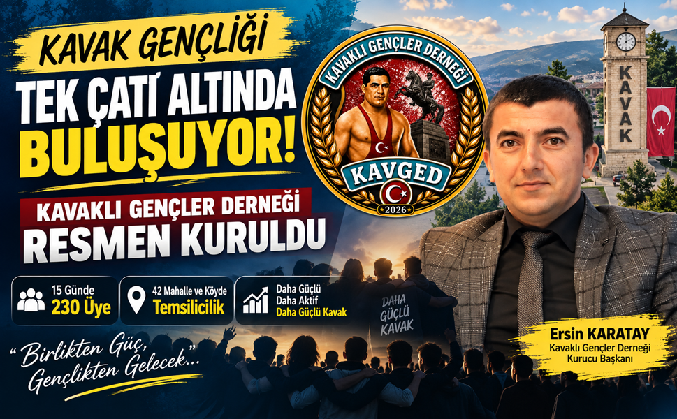 Kavaklı Gençler Derneği Resmen Kuruldu
