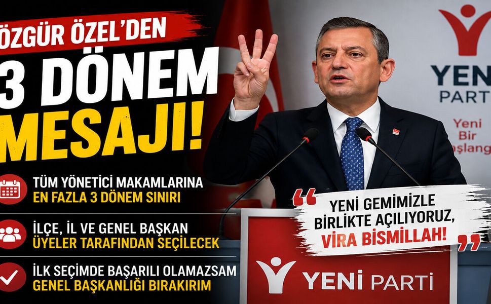 ÖZGÜR ÖZEL’DEN DİKKAT ÇEKEN MESAJ