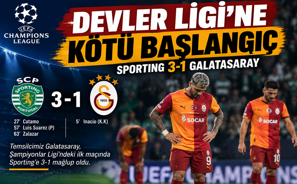 GALATASARAY DEVLER LİGİ’NE MAĞLUBİYETLE BAŞLADI