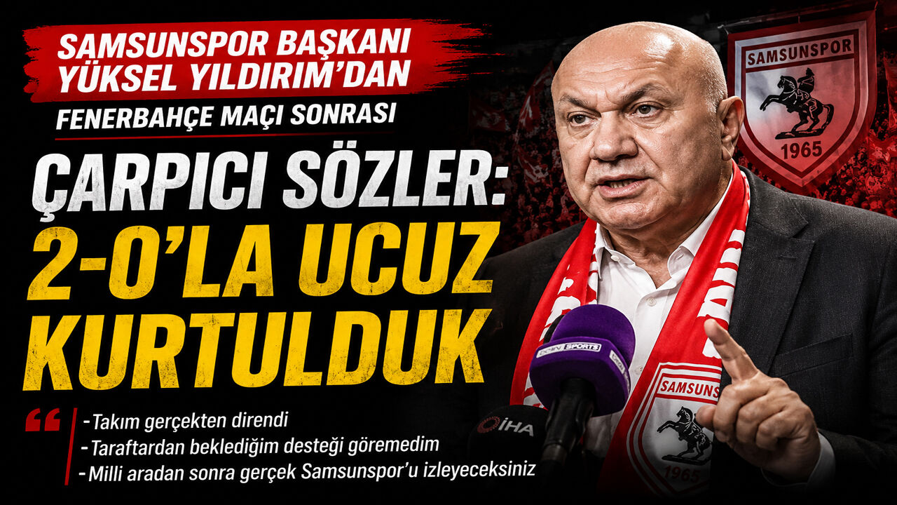 Yüksel Yıldırım“2-0’la Ucuz Kurtulduk”