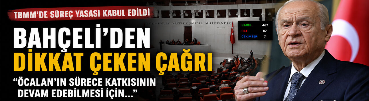 Bahçeli’den Terörsüz Türkiye ve Öcalan Açıklaması