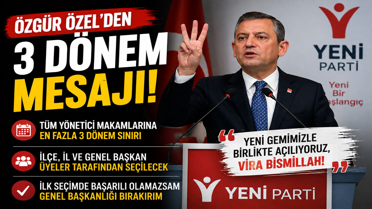 ÖZGÜR ÖZEL’DEN DİKKAT ÇEKEN MESAJ